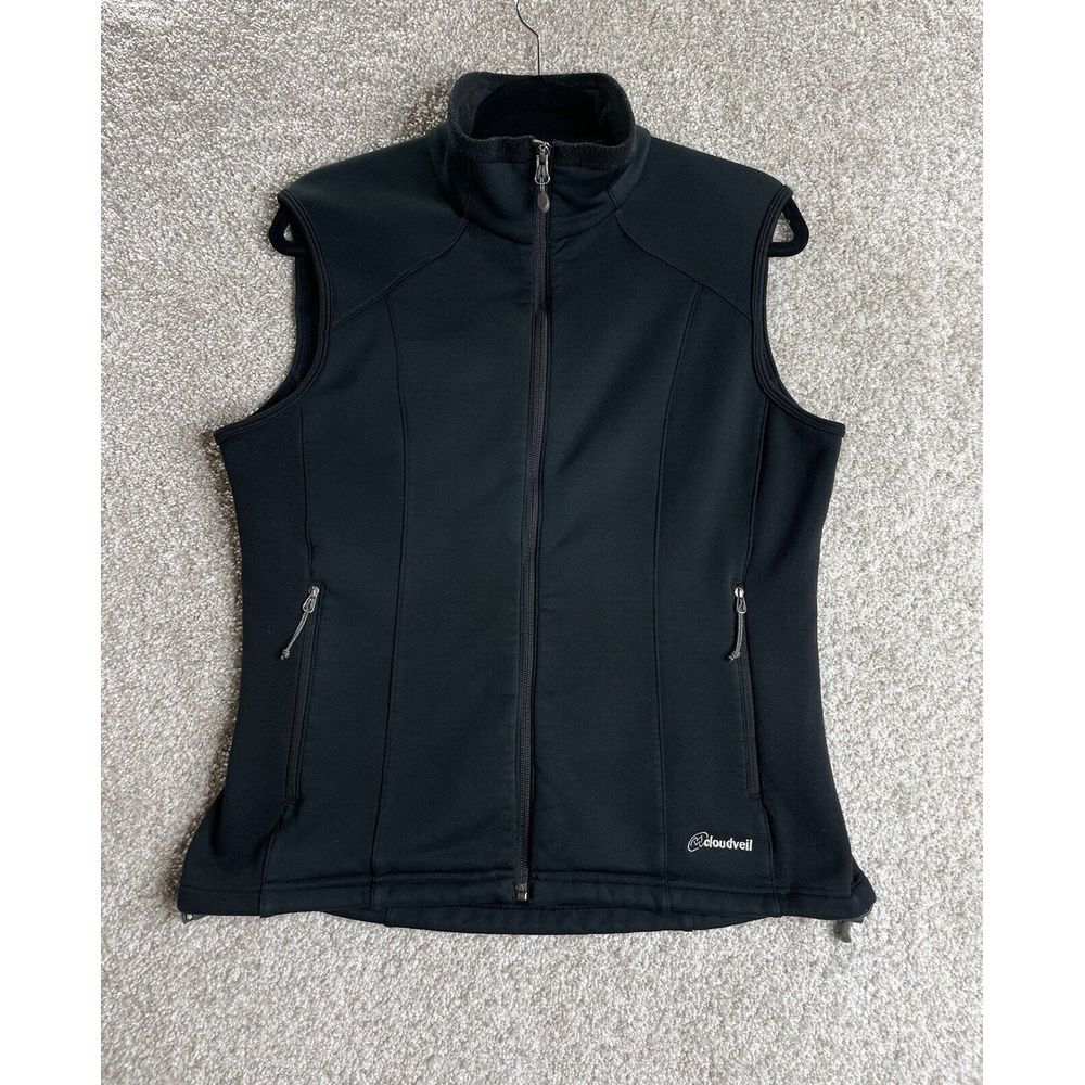 Black Softshell Women's Vest